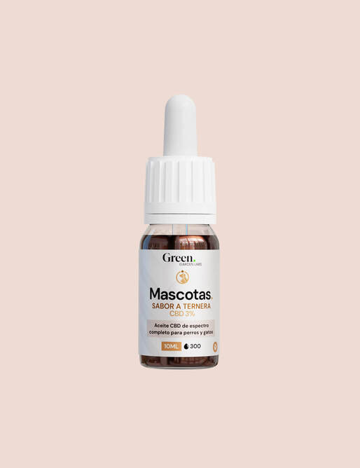 Aceite de CBD para mascotas 3% - Green Garden Labs - WeWeed