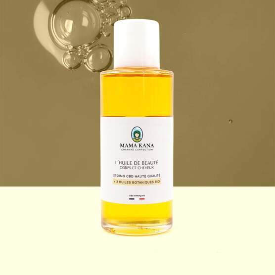 Aceite de belleza para cuerpo y cabello con CBD al 10 % - Mama Kana - WeWeed