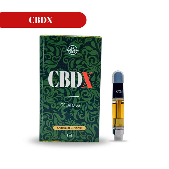 CARTUCHO CBDX GELATO 33 - La Catalana CBD - WeWeed
