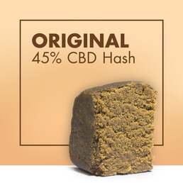 Hash 45% CBD Original - Cannactiva - WeWeed