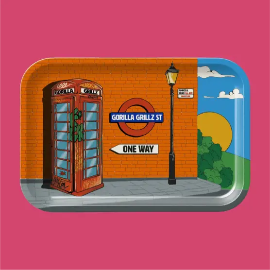 Bandeja London Calling - Gorilla Grillz - WeWeed