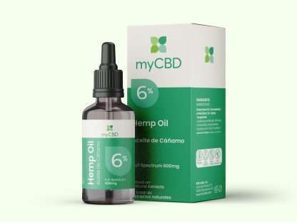 Aceite de CBD 6% Full Spectrum -CBD Oil – Aceite CBD 10ml - My CBD - WeWeed