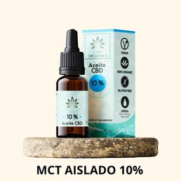 Aceite aislado puro de CBD al 10% - CBD Organics - WeWeed