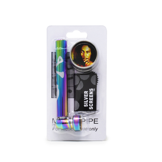 Pack Pipa & Grinder Bob Marley - The CBD Side - WeWeed