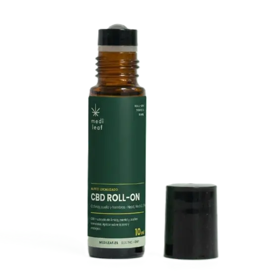CBD Roll-On con Árnica para Cabeza, Cuello y Hombros | 10ml - MediLeaf - WeWeed