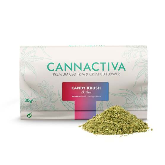 Trim CBD Candy Krush 30g (Zkittlez) - Cannactiva - WeWeed
