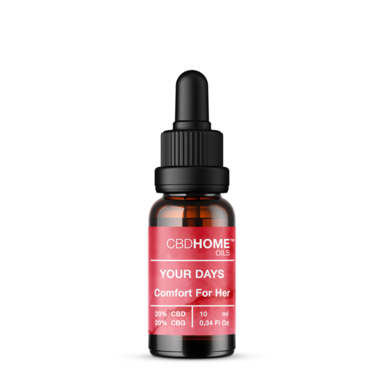 Aceite Your Days Síntomas Menstruales - CBDHOME - WeWeed