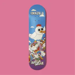 SKATE Cockzilla - Gorilla Grillz - WeWeed