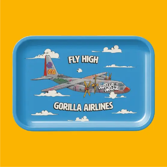 Bandeja Gorilla Airlines - Gorilla Grillz - WeWeed