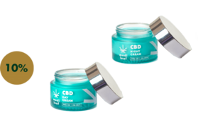 Pack 24h | CBD Day&Night Creams - MediLeaf - WeWeed