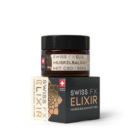 Bálsamo muscular y articular CBD - Swiss FX CBD - WeWeed