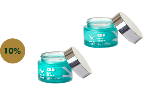 Pack 24h | CBD Day&Night Creams - MediLeaf - WeWeed