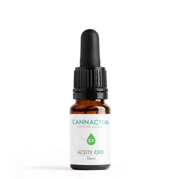 Aceite de CBD 2,5% Full Spectrum - Cannactiva - WeWeed
