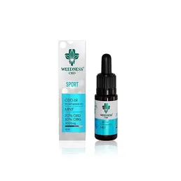 Weedness CBD Premium Sport - Broad Spectrum 20% + CBG 10% Menta + CBN (10ml) - Weedness CBD - WeWeed
