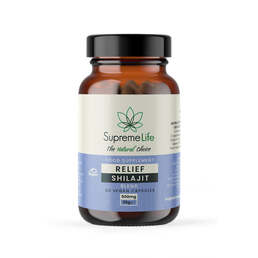 Shilajit Vegan Capsules - Relief (500mg) - SupremeCBD - WeWeed