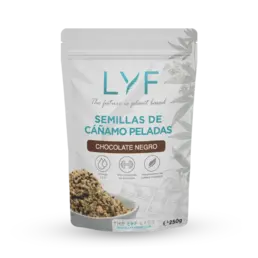 Semillas de Cáñamo Peladas LYF – Con Chocolate Negro (250g) - Iguana Smoke CBD - WeWeed