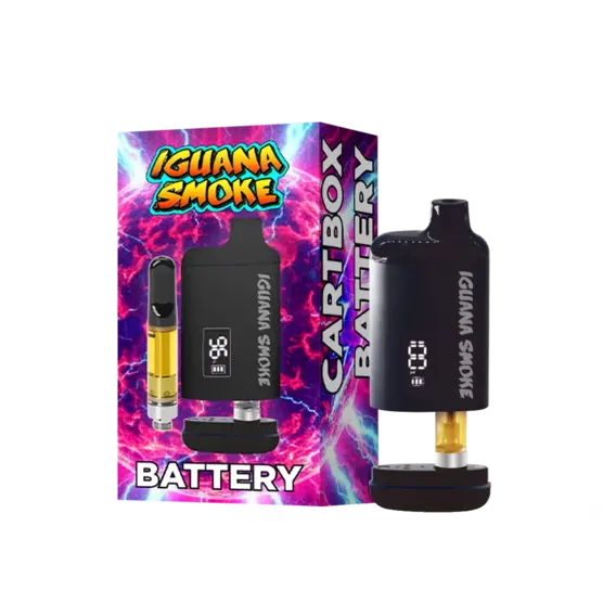 Bateria 510 Iguana Power Pocket Cartbox - Iguana Smoke CBD - WeWeed