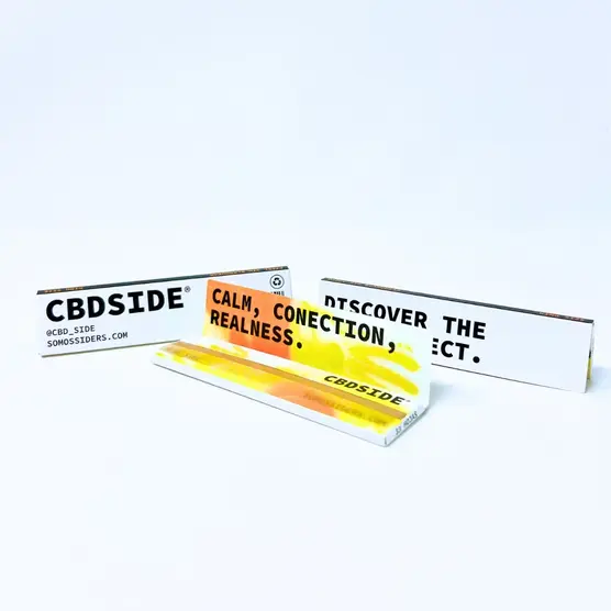 Papel CBD Side marrón king size - The CBD Side - WeWeed