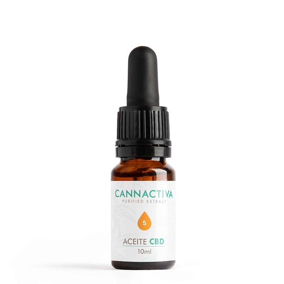 Aceite de CBD 5% Full Spectrum - Cannactiva - WeWeed