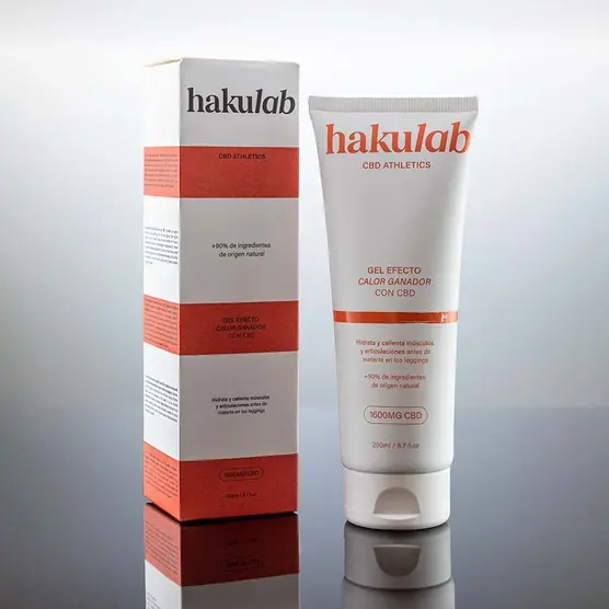Gel Efecto Calor Ganador con CBD – hakuLab CBD Athletics - HakunaOil - WeWeed
