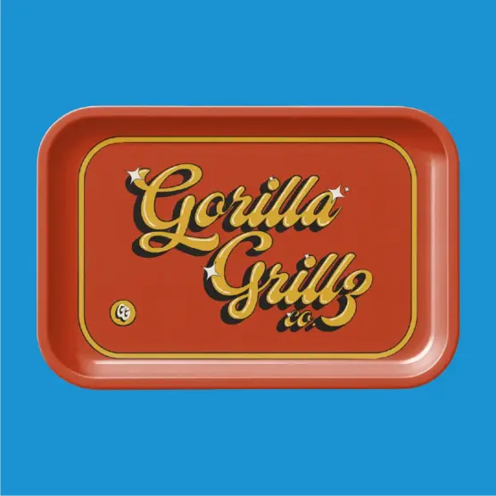 Bandeja Retro Gorilla Grillz Co - Gorilla Grillz - WeWeed