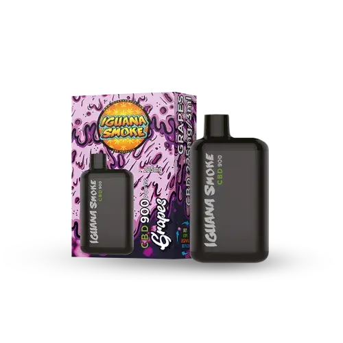 Vaper CBD – Iguana Pod Pocket CBD Grape 3ml - Iguana Smoke CBD - WeWeed
