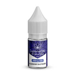 Blueberry Raspberry CBD Vape Juice 10ml (500mg) - SupremeCBD - WeWeed
