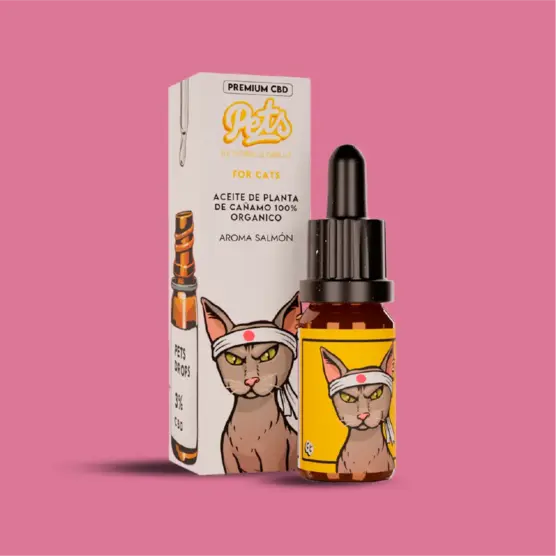 Aceite CBD 3% gatos Salmón | ACEITE CBD PARA MASCOTAS - Gorilla Grillz - WeWeed