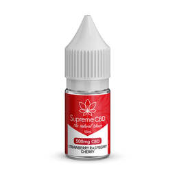 Strawberry Raspberry Cherry CBD Vape Juice 10ml (500mg) - SupremeCBD - WeWeed