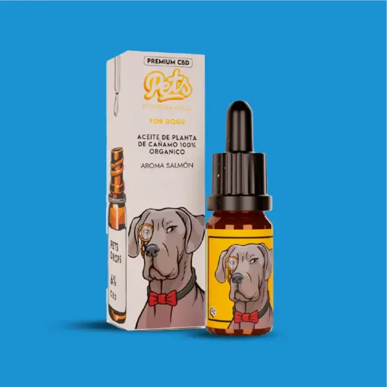 Aceite CBD 6% perros Salmón | ACEITE CBD PARA MASCOTAS - Gorilla Grillz - WeWeed