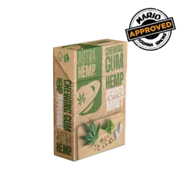Astra Hemp Chicle Cannabis Peppermint - Iguana Smoke CBD - WeWeed