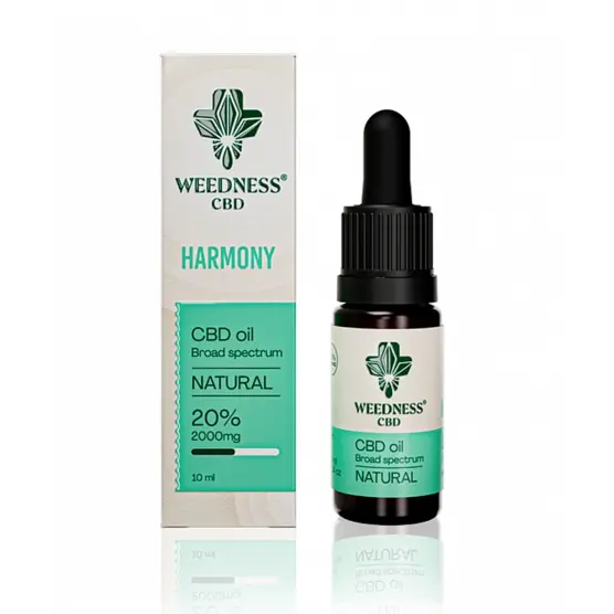 Weedness CBD Premium Broad Spectrum CBD 20%, CBG y CBN Natural (10ml) - Weedness CBD - WeWeed