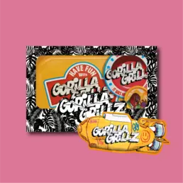 PACK PARAFERNALIA + BUDS | FLORES CBD DE EXTERIOR - Gorilla Grillz - WeWeed