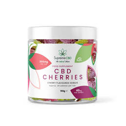 CBD Gummy Cherries (800mg) - SupremeCBD - WeWeed