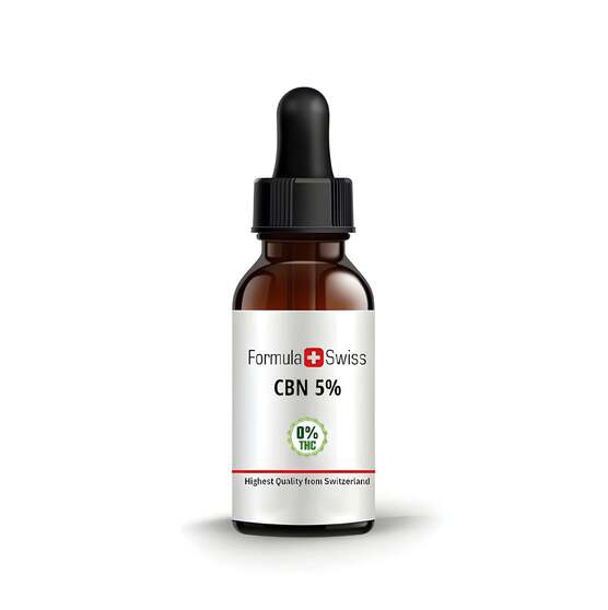 Aceite de CBN en MCT (5 % CBN) - Formula Swiss - WeWeed
