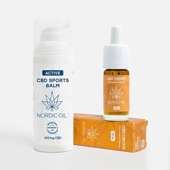 CBD Active Set - Nordic Oil - WeWeed