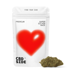 Super Silver Haze – Flores CBD Indoor - The CBD Side - WeWeed