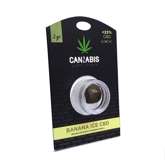 EXTRACCIÓN BANANA ICE HASH - Cannabis Light Spain - WeWeed
