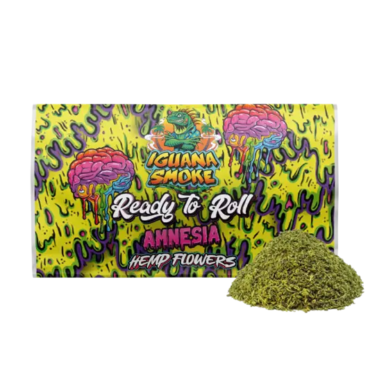Picadura de Flores CBD | Ready to Roll 15gr – Amnesia - Iguana Smoke CBD - WeWeed