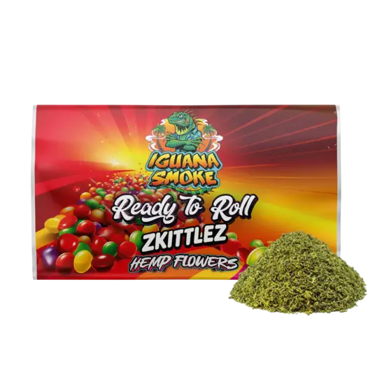 Picadura de Flores CBD | Ready to Roll 15gr – Zkittlez - Iguana Smoke CBD - WeWeed