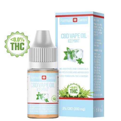 Aceite de CBD para vapear Ice Mint - Formula Swiss - WeWeed