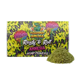Picadura de Flores CBD | Ready to Roll 15gr – Amnesia - Iguana Smoke CBD - WeWeed