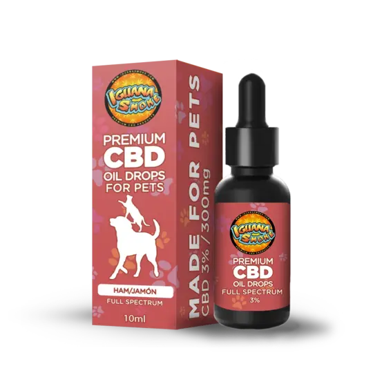 Aceite CBD Mascotas 10ml – Jamón - Iguana Smoke CBD - WeWeed