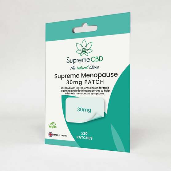 Menopause CBD Patches 30mg - SupremeCBD - WeWeed