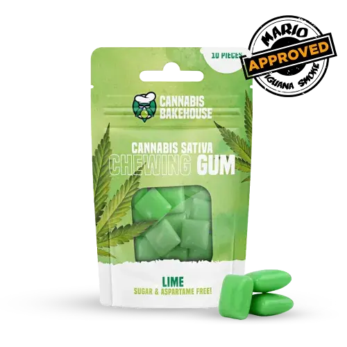 Cannabis Bakehouse Chicle Cannabis Sativa Lima - Iguana Smoke CBD - WeWeed