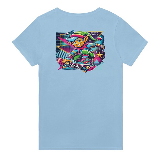 Tantrum Death Rider T-Shirt – 90s Inspired, Heavyweight Cotton, Edgy Design by Olivia - Tantrum CBD - WeWeed