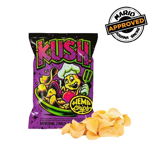 Hemp Chips Kush de Cannabis Artesanales 35gr - Iguana Smoke CBD - WeWeed