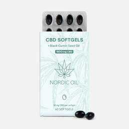 Cápsulas de CBD (1800mg) - Nordic Oil - WeWeed