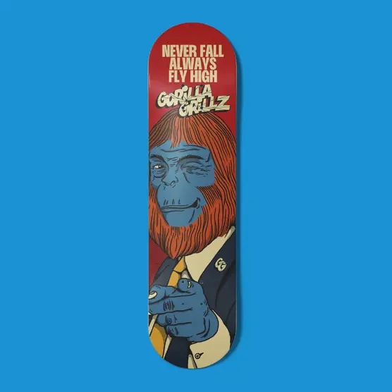 Skate Gorilla Grillz FLY HIGH - Gorilla Grillz - WeWeed