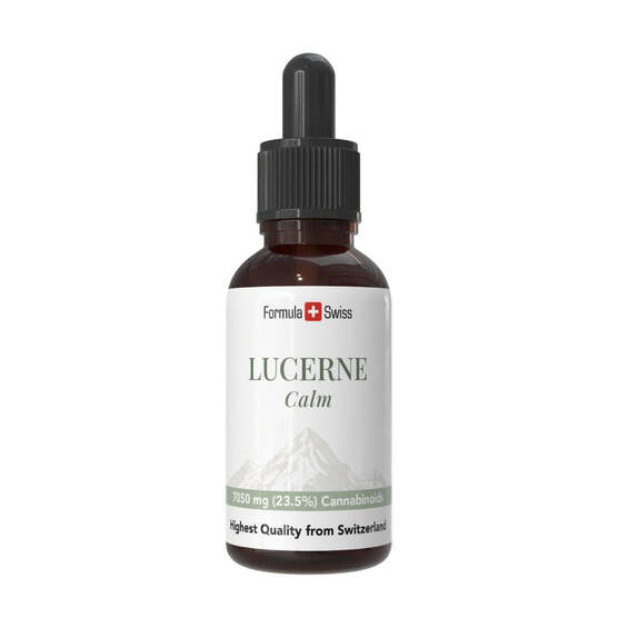 Lucerne Calm – Aceite de CBD 23,5 % sin THC - Formula Swiss - WeWeed